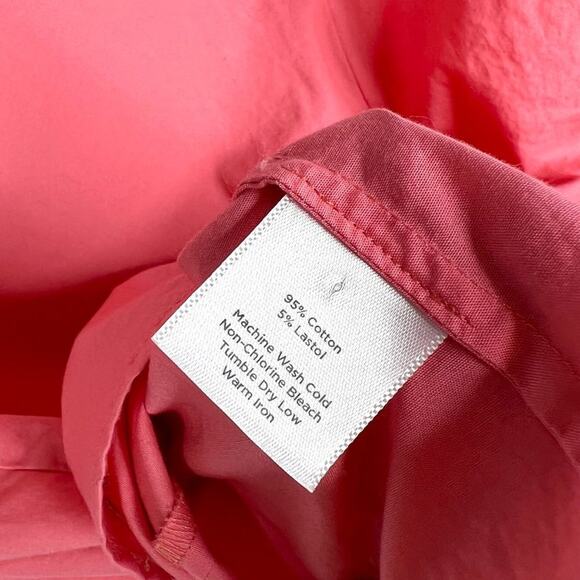 Talbots Petites Pink Button Down Tank Top 2P - Picture 9 of 9